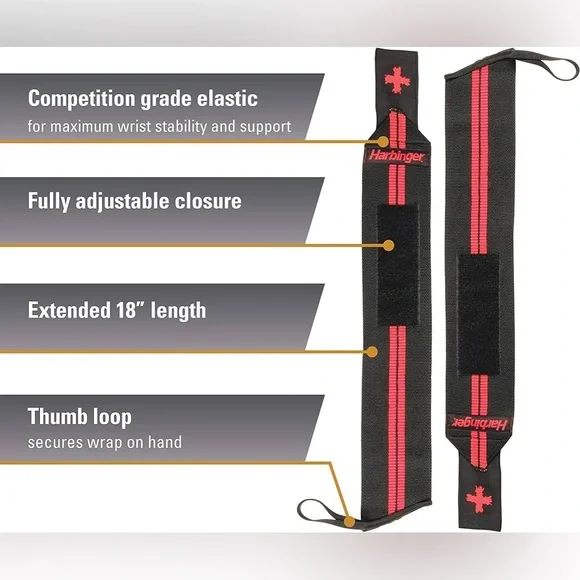 Hand wraps, wrist wraps and resistance bands - Picture 3 of 9